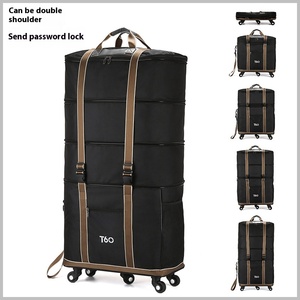 Maleta de Viaje Deportiva Oxford Impermeable con Ruedas, Bolsa de Viaje Plegable con Ruedas, Maleta con Ruedas Giratorias - Product Image 2