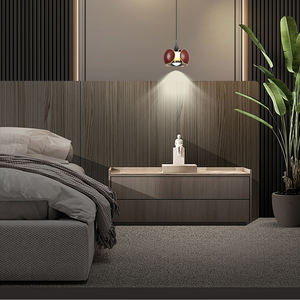 Lampadario rosso in stile <span class=keywords><strong>industriale</strong></span> retrò Villa ristorante Bar in alluminio <span class=keywords><strong>lampada</strong></span> <span class=keywords><strong>a</strong></span> <span class=keywords><strong>sospensione</strong></span> ad aria con luce <span class=keywords><strong>a</strong></span> LED - Product Image 3