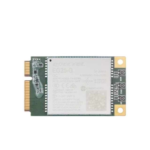 WZ-LAN Quectel EG25-G Ethernet & Communication Module with Qualcomm Chipset MINIPCIE Global 4G LTE Cellular Use