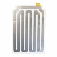 Film chauffant en PET, élément chauffant flexible en polyester, panneau radiant auto-adhésif pour chauffage par le sol, dégivreur de miroir, OEM