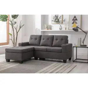 2024 Good Selling Modern Design Style Sectional Sofa Designs Fabric Cheap Sofas
