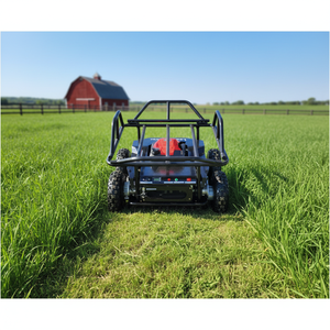 Smart 4-Wheel Cordless <b>Mini</b> <b>Robot</b> Mixed Tracked Lawn Mower Remote Control Grass Cutting Farm Machines - Product Image 6