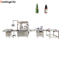 Machine de remplissage, bouchage et étiquetage entièrement automatique à 2 buses pour le conditionnement de liquides, boissons et produits chimiques – Composants essentiels