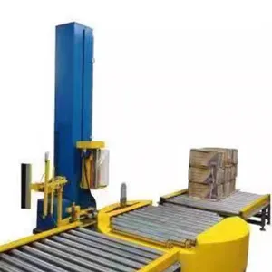 Automatic Wrap Packaging Machine Pallet Pre-stretch Shrink Film Wrapping Machine for line