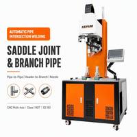 Machine de soudage automatique pour raccords de tuyaux et joints de buses sur conduites en acier