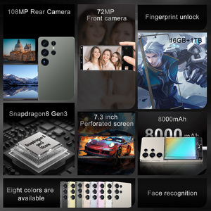 Hot Bán S25 Siêu Thông Minh 5G Điện Thoại Di Động Toàn Cầu Phiên Bản Đầy Đủ Màn Hình 16 + 1Tb Android 14 Mở Khóa Điện Thoại Thông Minh - Product Image 6