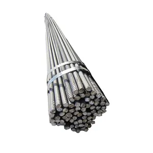 Manufacturer wholesale iron rod rebar carbon steel deformed bar hrb500 construction rebar steel price