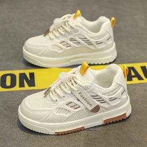 Baskets pour enfants printemps automne nouvelles chaussures quatre saisons garçons léger semelle souple chaussures plates filles chaussures décontractées polyvalentes - Product Image 3