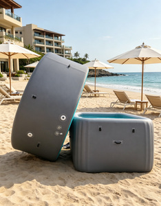 <span class=keywords><strong>Piscine</strong></span> portable d'extérieur pour jardin et terrasse, résistante aux UV et étanche, pour des moments de plaisir en famille cet été - Product Image 1