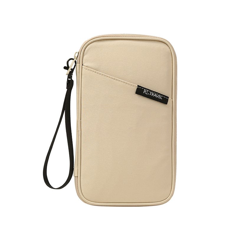 Document Bag - Milk Apricot White