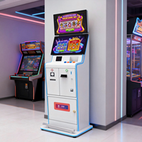Kiosque de paris sportifs à écran tactile, kiosque de paiement de casino avec acceptation de billets et de pièces, terminal de libre-service