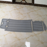 Plateforme de bain intégrée pour bateau Crownline 225 260EX 220EX 240LS 2005, revêtement de pont en mousse EVA imitation teck, style SeaDek MarineMat, auto-adhésif