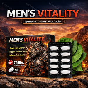 Tabletas de Vitalidad Masculina OEM ODM, Suplemento Herbal para Energía y Rendimiento Masculino, Marca Privada, 30 Tabletas - Product Image 2