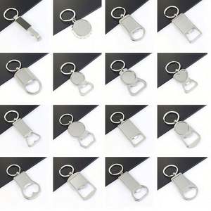Custom Logo Shape Zinc Alloy Metal Bottle Opener Keychain Creative Promotional Gift Stainless Steel Portable <b>Beer</b> Opener - Product Image 6