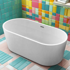 <span class=keywords><strong>Kit</strong></span> <span class=keywords><strong>de</strong></span> bañera <span class=keywords><strong>de</strong></span> bebé independiente <span class=keywords><strong>de</strong></span> acrílico blanco <span class=keywords><strong>de</strong></span> alta calidad, patrón Rectangular <span class=keywords><strong>de</strong></span> forma ovalada, uso interior <span class=keywords><strong>de</strong></span> 150cm, <span class=keywords><strong>precio</strong></span> barato, uso doméstico - Product Image 3