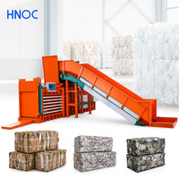 HNOC Hydraulische Ballenpresse für PET-Plastikflaschen, Altpapier und Kartonagen zur Recycling-Maschine