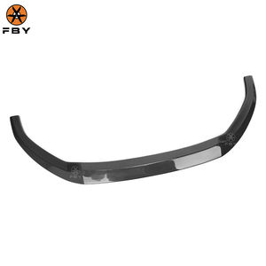 Aileron de lèvre de diffuseur de <span class=keywords><strong>s</strong></span>éparateur de lèvre de pare-chocs avant en Fiber de carbone véritable de haute qualité pour <span class=keywords><strong>Audi</strong></span> <span class=keywords><strong>A3</strong></span> S3 Sline 2017-2019 lèvre de pare-chocs avant - Product Image 5
