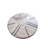 Banc de travail circulaire, banc de soudage, banc de positionnement, nouveau type, fonte, plaque d'angle à rainure en T, personnalisable, vente directe d'usine en Chine