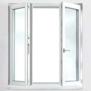 Fenêtre à battant en aluminium renforcé UPVC Lolands, moderne, sur mesure, à cadre cintrée, avec poignées et charnières, à rupture <span class=keywords><strong>de</strong></span> pont thermique, résistante aux intempéries, pour <span class=keywords><strong>salle</strong></span> <span class=keywords><strong>de</strong></span> <span class=keywords><strong>bain</strong></span> - Product Image 3