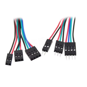 Câble de raccordement Dupont 2/3/4 broches 70 cm mâle-femelle pour Arduino, platine <span class=keywords><strong>d</strong></span>'expérimentation, <span class=keywords><strong>imprimante</strong></span> <span class=keywords><strong>3D</strong></span>, câblage électronique DIY - Product Image 1