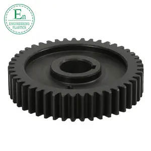 Customized plastic self lubricating oil MC nylon industrial transmission accessories bevel gear spur gear