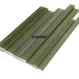 Venta caliente Fibra de vidrio epoxi Varilla de dibujo FRP Barra rectangular - Product Image 1