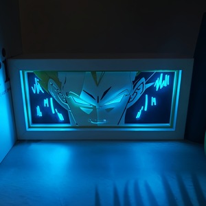 Lámpara de Noche LED Creativa con Arte de Anime en 3D, Caja de Luz con Efecto de Sombra, 16 Colores Cambiantes, Regalo para Fanáticos, Decoración de Habitaciones - Product Image 3