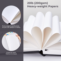 Ohuhu Marqueurs Alcool Marqueur Pad Sketchbook 200GSM 78 Feuilles