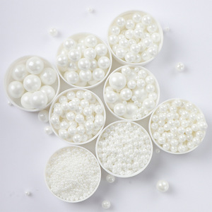 Thanh lịch Trắng pearlized đường hạt cho bánh cưới trang trí Bridal tắm món tráng miệng và Cookies - Product Image 2