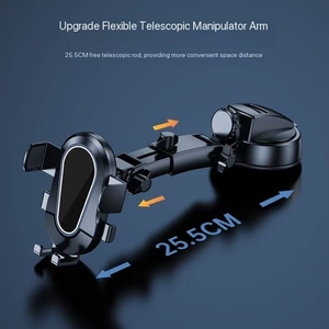 Universal 360 Rotation Smart Phone Cell Mobile Holder Multifunctional Bracket Stand <b>Car</b> Mobile Smart Suction Phone Holder - Product Image 2