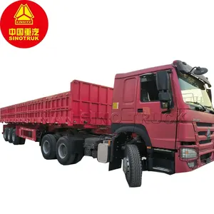 Ba trục 60T 70T 80T bên tipper bán Trailer/ Dump Trailer