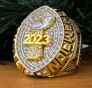 Anillo de Campeonato Personalizado 2023 en Tono Dorado, Torneo de Fútbol Fantasía para los Boston Celtics y los Philadelphia <span class=keywords><strong>Eagles</strong></span>, Regalos de Boda - Product Image 4