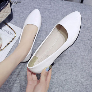<span class=keywords><strong>Zapatos</strong></span> planos de <span class=keywords><strong>trabajo</strong></span> con tacón redondo y punta puntiaguda, sexys, <span class=keywords><strong>para</strong></span> <span class=keywords><strong>mujer</strong></span> - Product Image 4