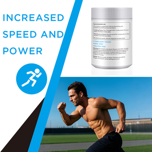 Polvo de Monohidrato de Creatina pura de etiqueta privada de suministro de fábrica 99% pureza 250g para polvo de creatina HCL de construcción muscular - Product Image 6