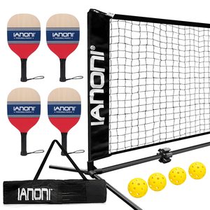 Bộ Vợt Pickleball Cầm Tay Gồm 2 Hoặc 4 Lưới Pickleball Gấp Gọn - Product Image 5