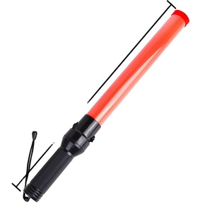 Bâton de signalisation USB rechargeable de 54 cm, 2 pièces, batterie haute capacité, bâton de signalisation LED, bâton de signalisation pour croisement - Product Image 1