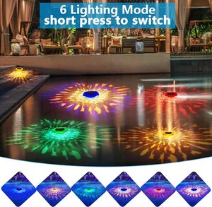 <span class=keywords><strong>Luces</strong></span> de piscina Luz flotante solar con <span class=keywords><strong>luces</strong></span> LED multicolores impermeables <span class=keywords><strong>para</strong></span> jardín al aire libre - Product Image 6