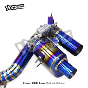 Valvetronic Catback Exhaust Piper for Ferrari GTC4 Lusso Lusso T 2016- Titanium <strong>Tuning</strong> Exhaust System - Product Image 4