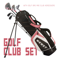 Juego Completo de Palos de Golf de Nuevo Estilo para Niños y Jóvenes, de la 3 a la 12, de Aleación de Titanio y Carbono, Personalizados