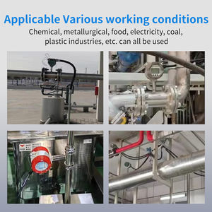 ステンレス鋼4-20ma工業用高圧デジタル液体制御電磁流量計 - Product Image 4