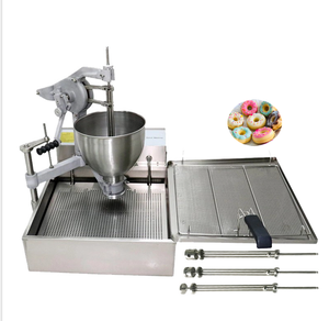 Machine à beignets économique et fiable en acier inoxydable semil automatique lokma beignets friteuse machine - Product Image 3