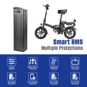 Baterai Hitway 36v 48v 10Ah 20Ah 30Ah Lithium Ion untuk Motor Engwe L20 Ridstar 250W 500W 750W - Product Image 3