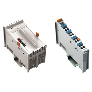 A / โมดูลจ่ายไฟพลาสติกแบบปลอดภัยภายในรุ่นดั้งเดิม 750-606 กำลังไฟ 24v 1a พร้อมระบบวินิจฉัยและฟิวส์อิเล็กทรอนิกส์ - Product Image 1