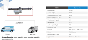 มอเตอร์เพลาหลังบร็อกเกนสำหรับรถยนต์และรถบรรทุกแบบแม่เหล็กซิงโครนัส - Product Image 5