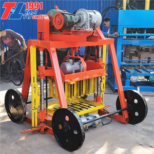 Machines de construction pour la fabrication de blocs creux en béton, de blocs <span class=keywords><strong>Hourdi</strong></span>, de pavés colorés, de briques autobloquantes - Product Image 3