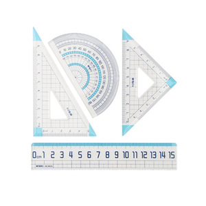 Juego de reglas Chenguang, regla triangular de 15 cm, material escolar para uso escolar - Product Image 5