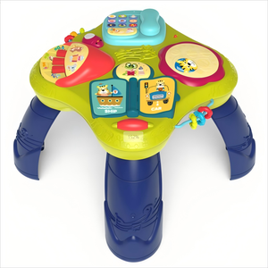 Centro <span class=keywords><strong>de</strong></span> Actividades Multifuncional 2 en 1 para Bebés, Andador <span class=keywords><strong>de</strong></span> Plástico con Mesa <span class=keywords><strong>de</strong></span> Juegos y Mesa <span class=keywords><strong>de</strong></span> Actividades - Product Image 3