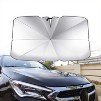 Pliable UV Blocage Pare-Brise Pare-Soleil Fenêtre Avant Voiture Parapluie Pare-Vent Pare-Soleil couverture pour voiture Accessoires