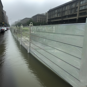 Barrière en alliage d'aluminium contre les inondations pour la protection de la maison Produit de sécurité de l'eau - Product Image 2