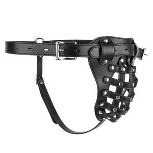 Cinturón <span class=keywords><strong>de</strong></span> <span class=keywords><strong>castidad</strong></span> para hombres con bloqueo <span class=keywords><strong>de</strong></span> <span class=keywords><strong>castidad</strong></span> jaula para pene Gay SM BDSM fetiche Sexy tangas masculinas Sexy Bondage juguete sexual para adultos - Product Image 5